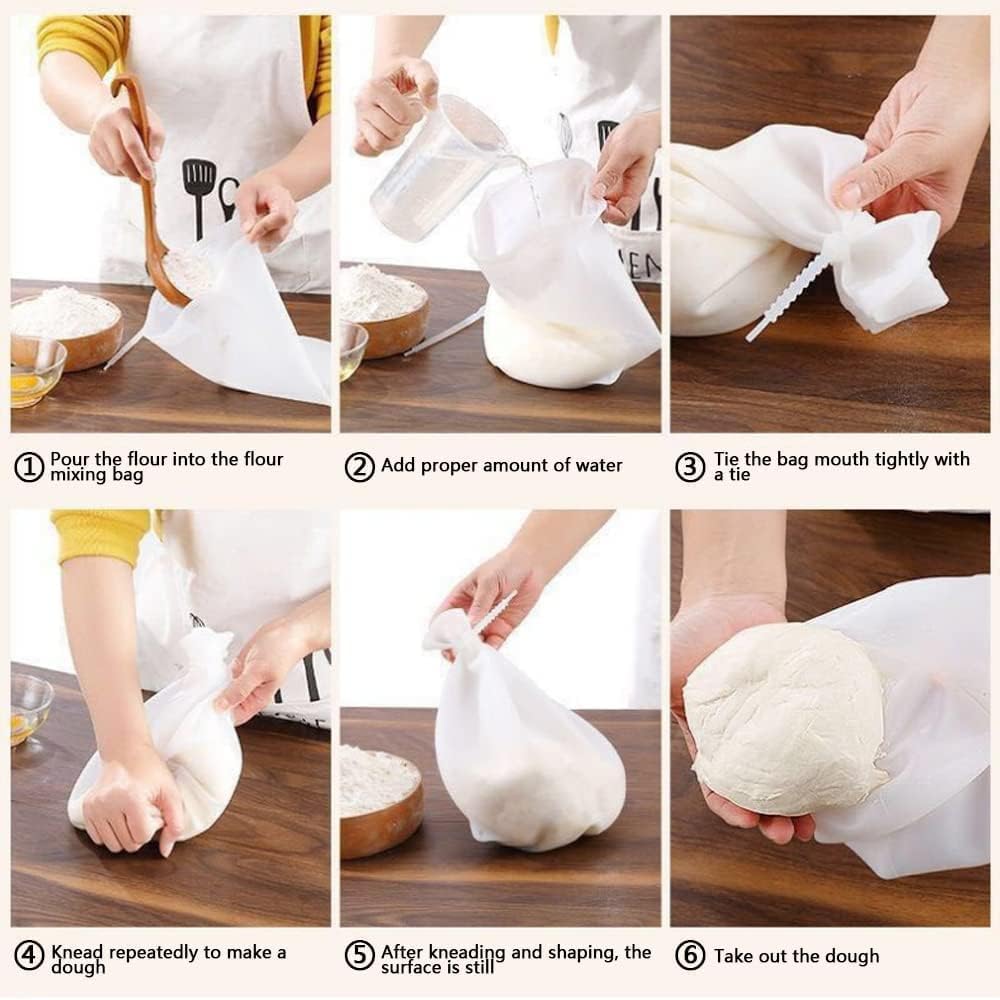 Silicon dough bag